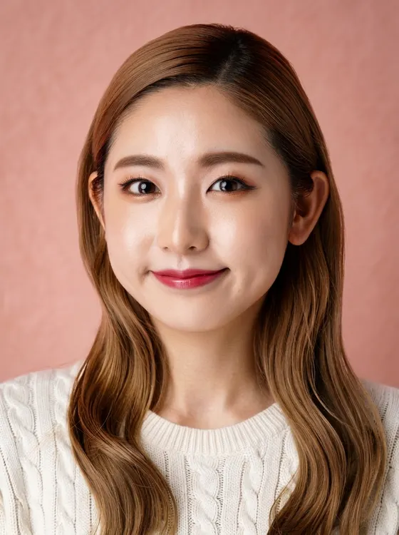 가상모델 #1328 얼굴 원본 14