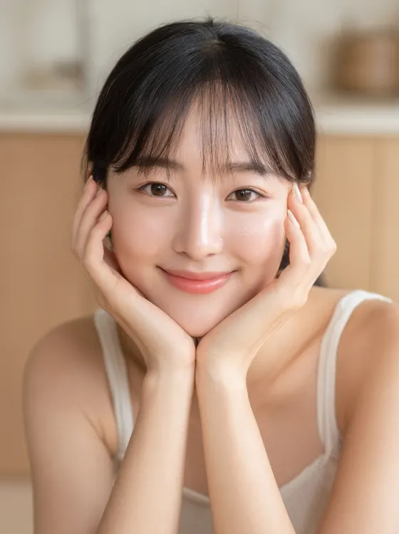 가상모델 #1309 얼굴 원본 17