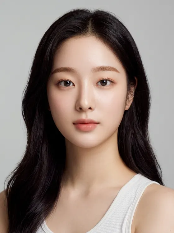 가상모델 #29 얼굴 원본 6