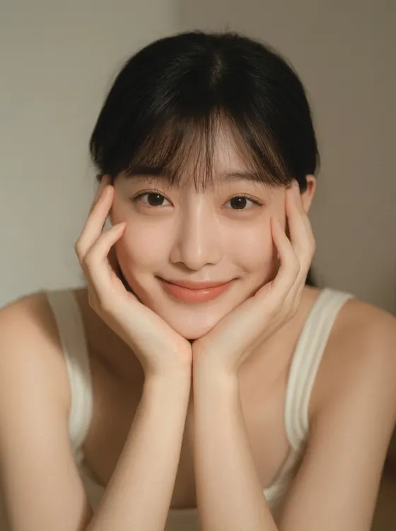 가상모델 #1309 얼굴 원본 19