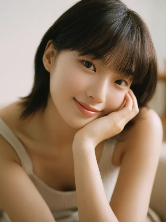가상모델 #1309 얼굴 원본 22