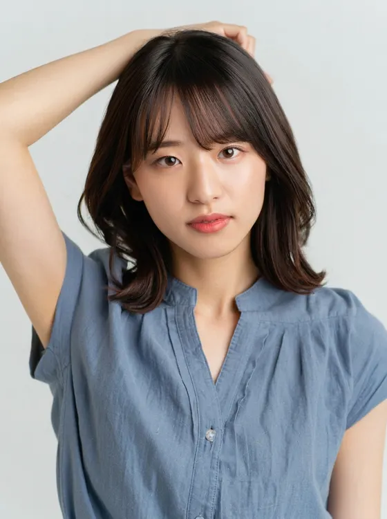 가상모델 #1321 얼굴 원본 8