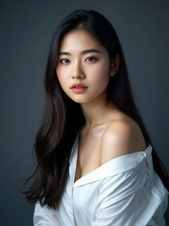 가상모델 #1321 얼굴 원본 9