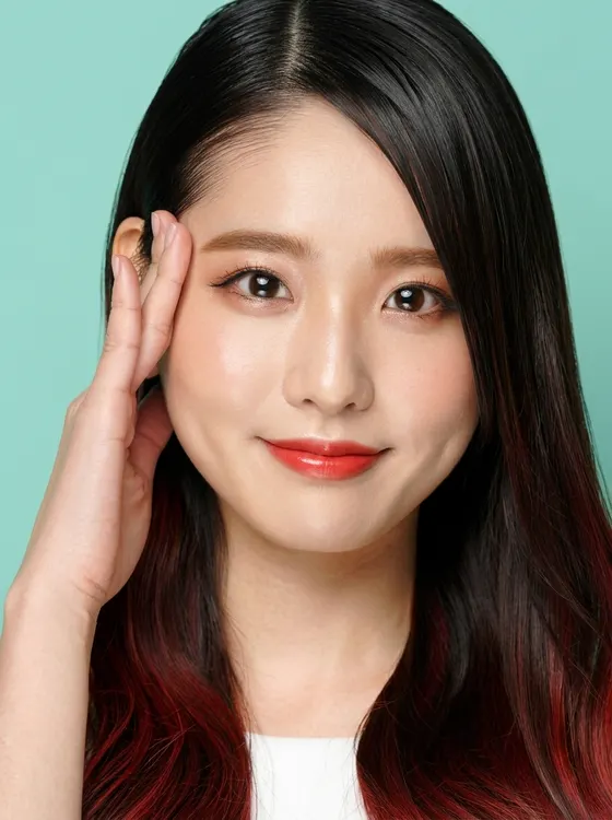 가상모델 #1321 얼굴 원본 11
