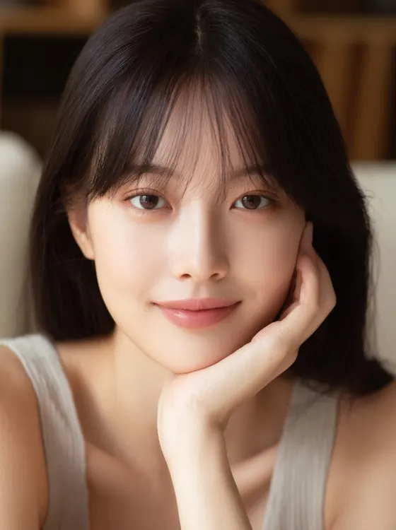 가상모델 #1309 얼굴 원본 23