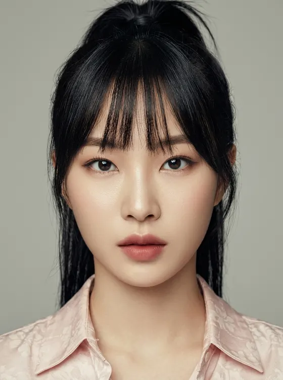 가상모델 #1484 얼굴 원본 7