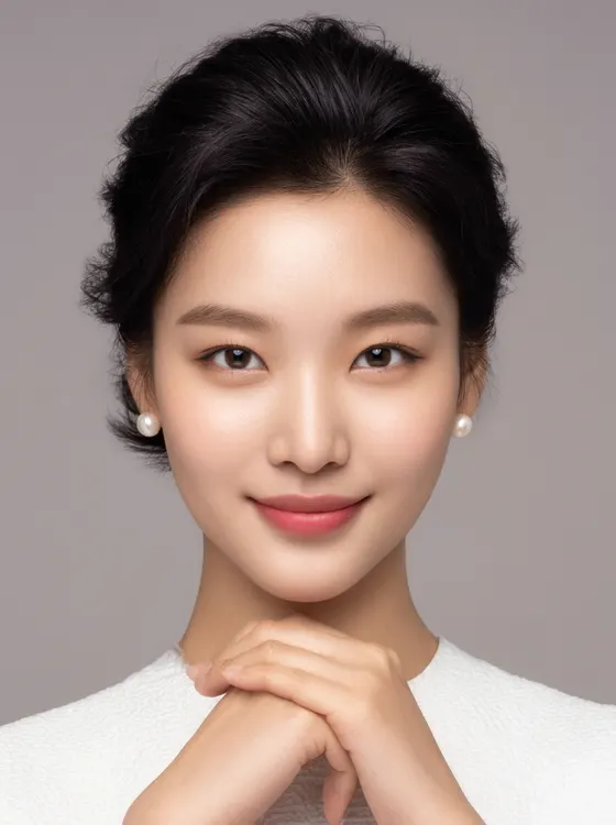 가상모델 #1279 얼굴 원본 6