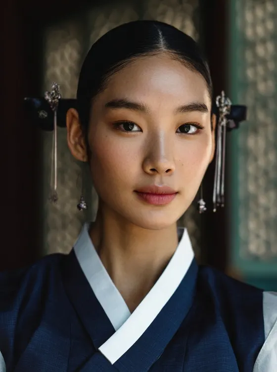 가상모델 #8 얼굴 원본 4