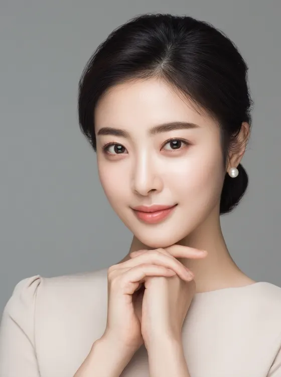 가상모델 #1279 얼굴 원본 7