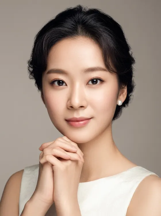 가상모델 #1279 얼굴 원본 8