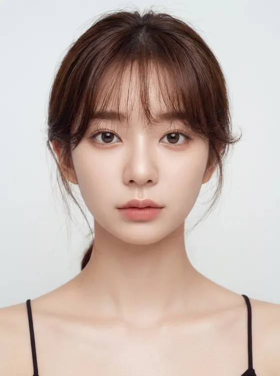 가상모델 #43 얼굴 원본 5
