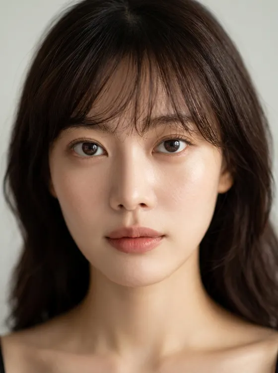 가상모델 #43 얼굴 원본 6