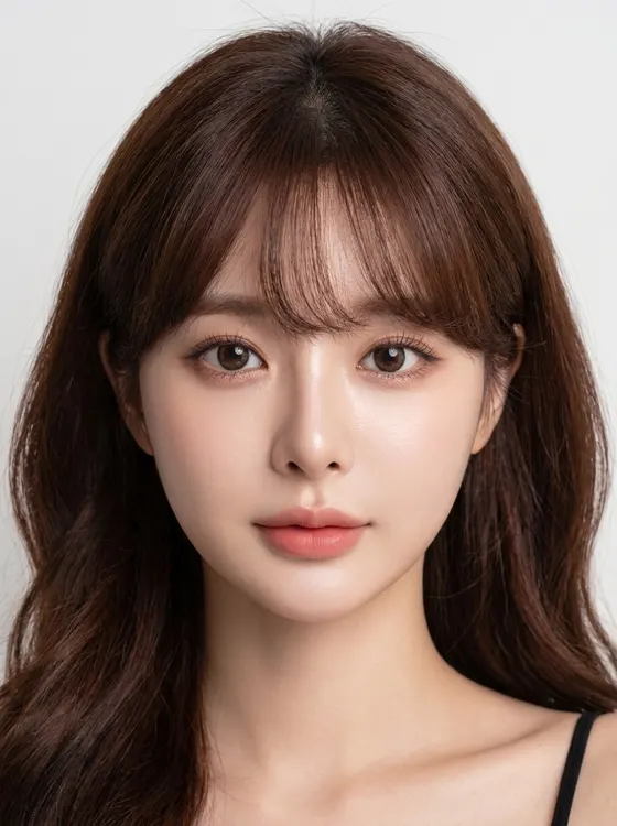 가상모델 #46 얼굴 원본 6