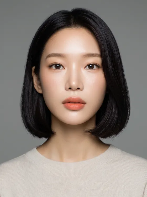 가상모델 #1278 얼굴 원본 3