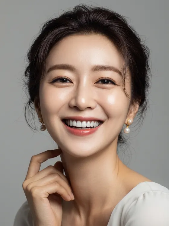 가상모델 #1279 얼굴 원본 20
