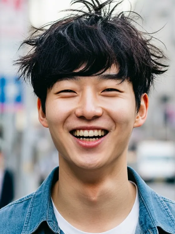 가상모델 #1360 얼굴 원본 24