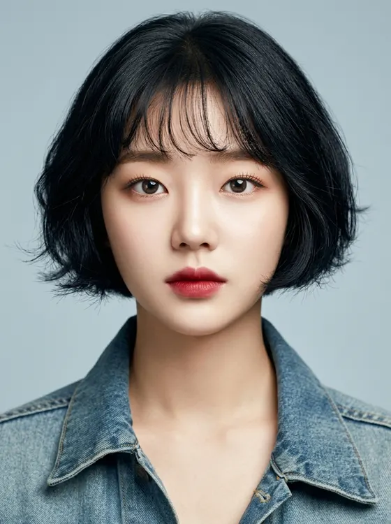 가상모델 #1373 얼굴 원본 14