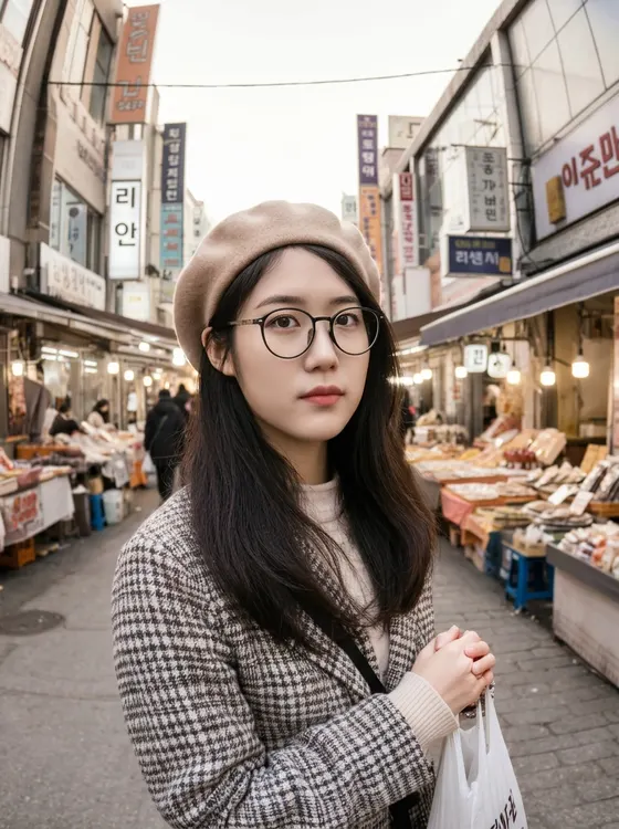 가상모델 #1373 얼굴 원본 16