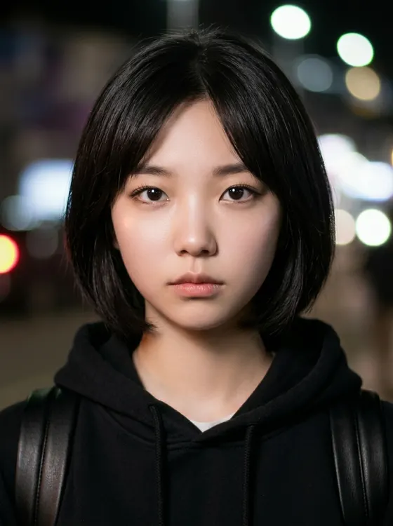 가상모델 #1393 얼굴 원본 19