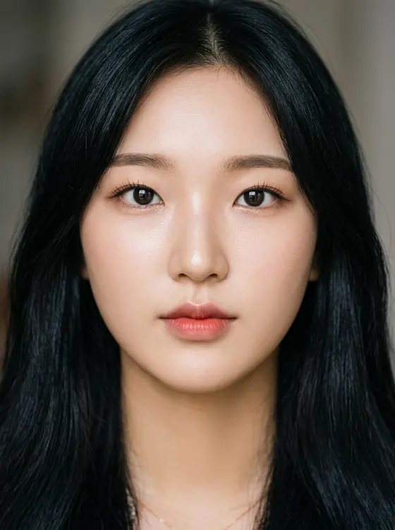 가상모델 #1393 얼굴 원본 24