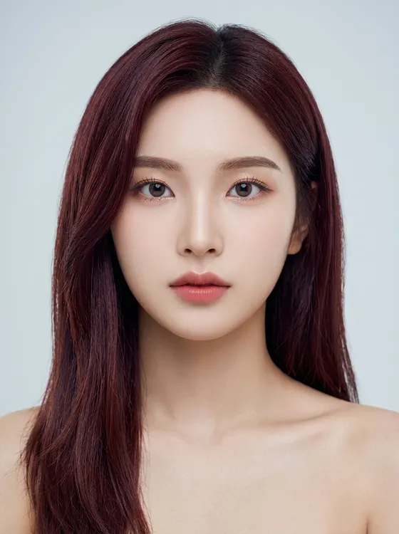 가상모델 #1482 얼굴 원본 1