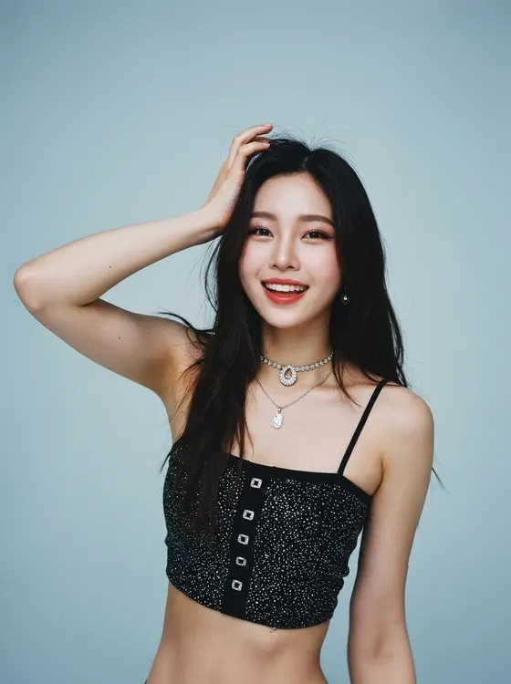 가상모델 #1482 얼굴 원본 5