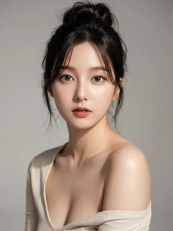 가상모델 #1482 얼굴 원본 17
