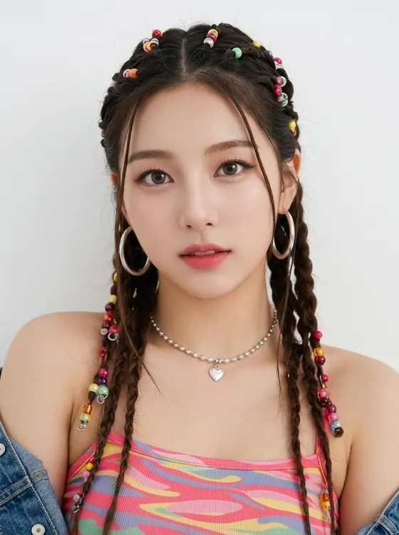 가상모델 #1482 얼굴 원본 19