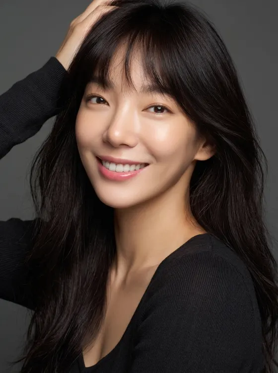 가상모델 #1282 얼굴 원본 7