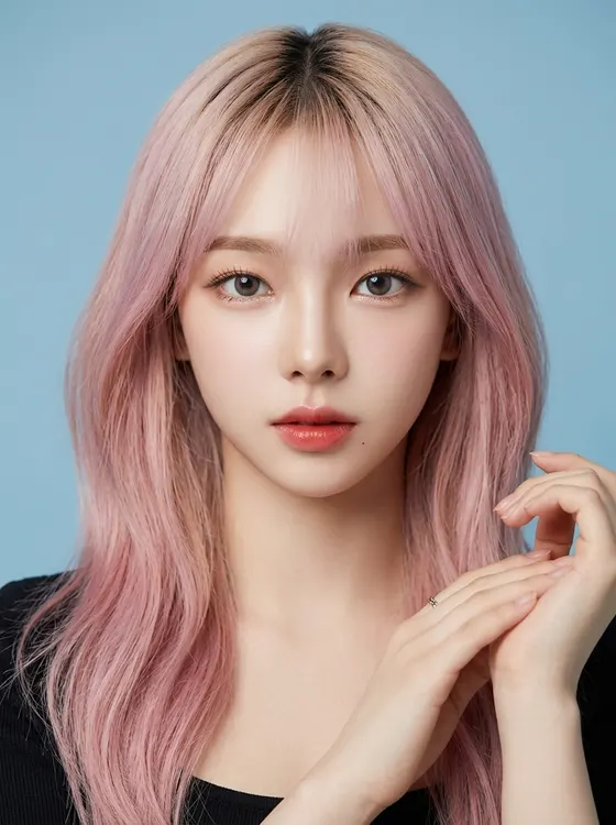 가상모델 #1482 얼굴 원본 24
