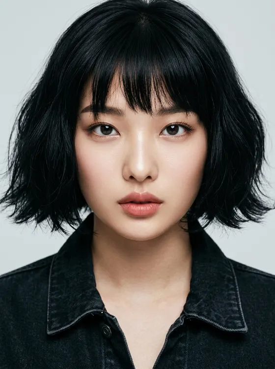 가상모델 #1485 얼굴 원본 13