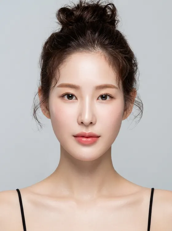가상모델 #47 얼굴 원본 3