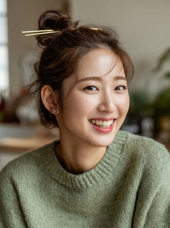 가상모델 #50 얼굴 원본 6