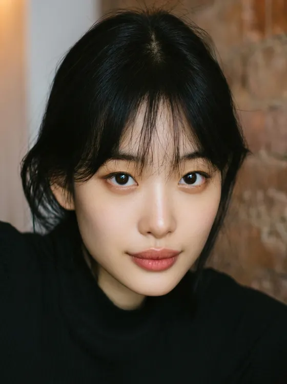가상모델 #88 얼굴 원본 4