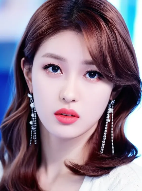 가상모델 #130 얼굴 원본 4