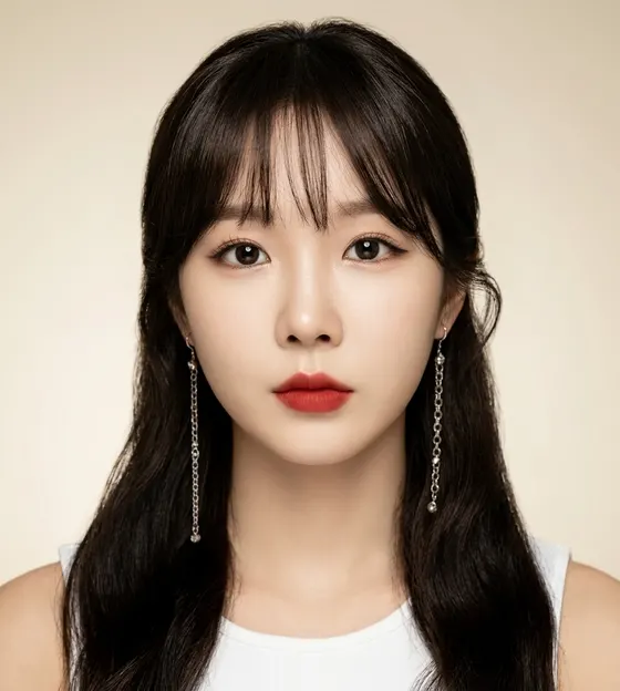 가상모델 #132 얼굴 원본 4