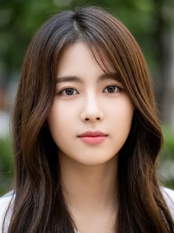 가상모델 #184 얼굴 원본 3