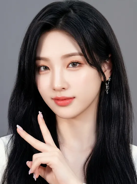 가상모델 #185 얼굴 원본 2