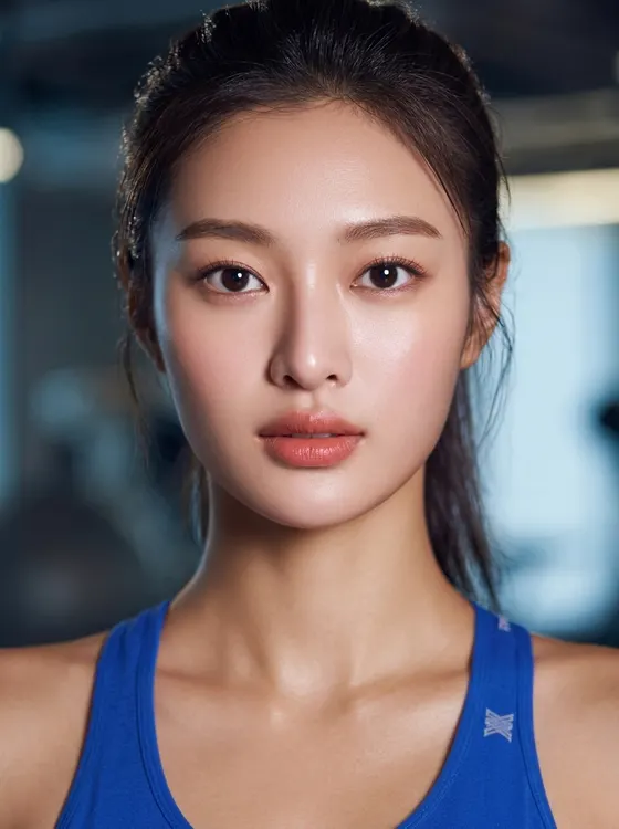 가상모델 #1115 얼굴 원본 14