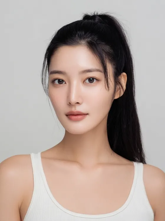 가상모델 #1123 얼굴 원본 17