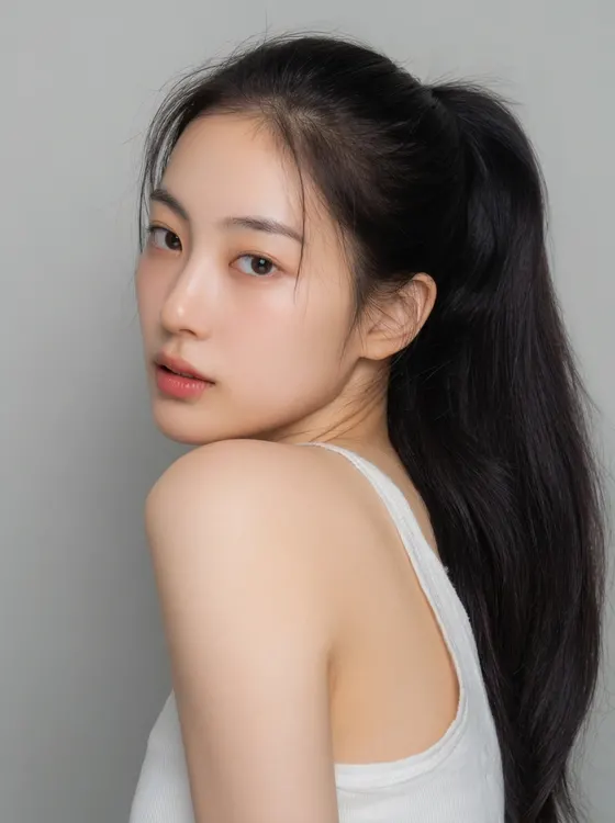 가상모델 #1123 얼굴 원본 23