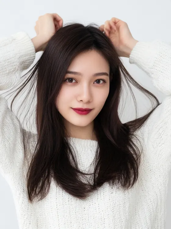 가상모델 #1134 얼굴 원본 9