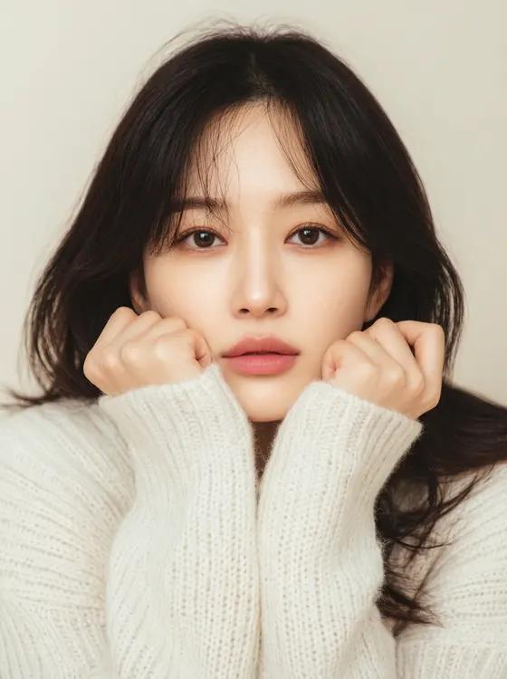 가상모델 #1134 얼굴 원본 13