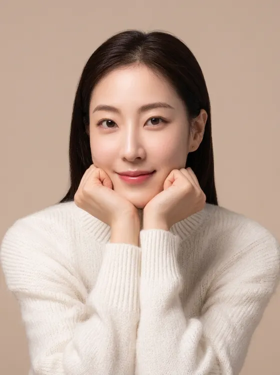 가상모델 #1134 얼굴 원본 14