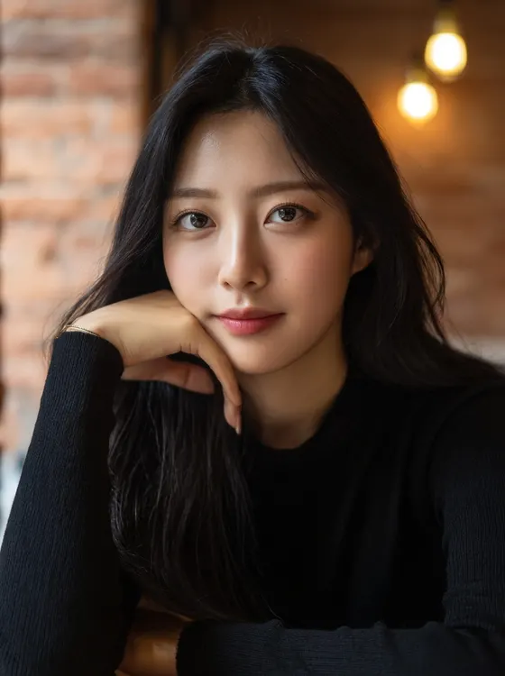 가상모델 #1134 얼굴 원본 16