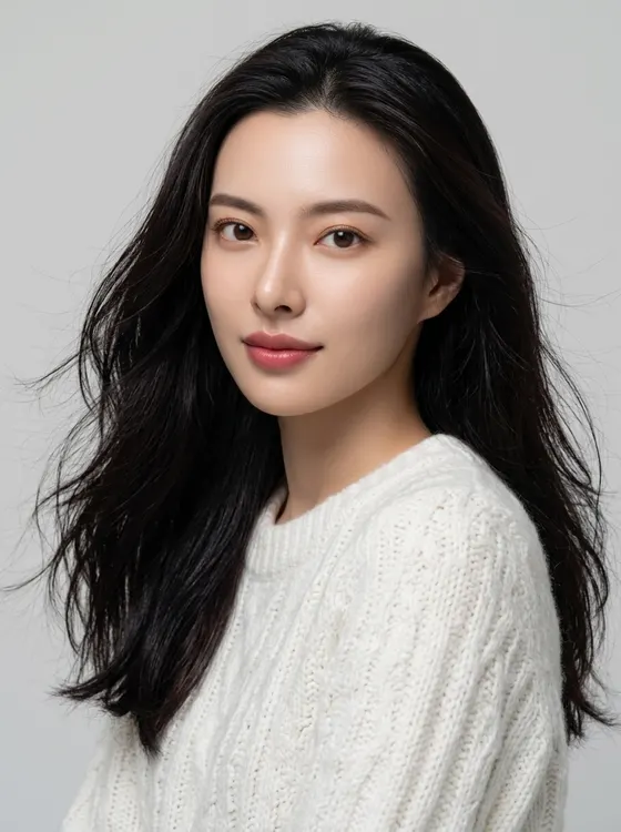 가상모델 #1134 얼굴 원본 20
