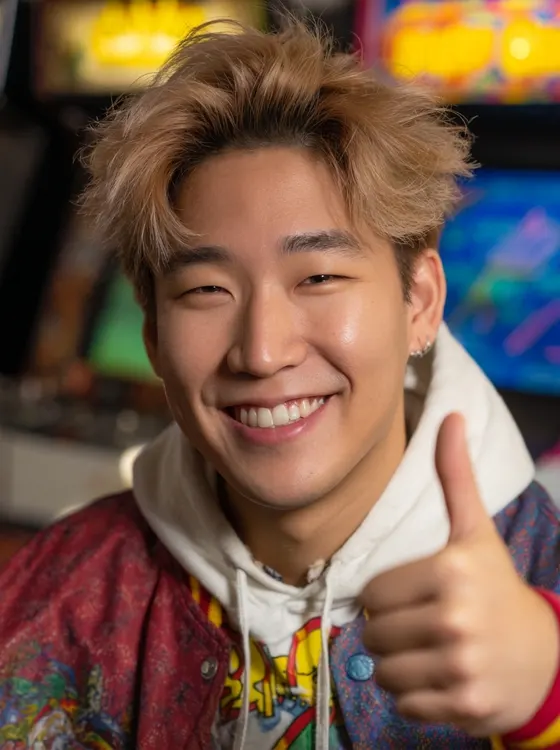 가상모델 #1107 얼굴 원본 18