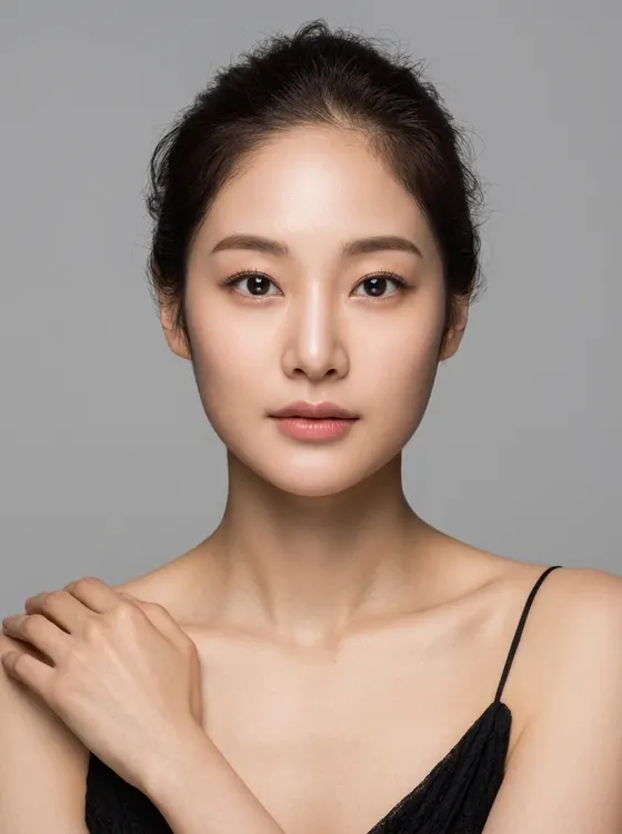 가상모델 #1107 얼굴 원본 20