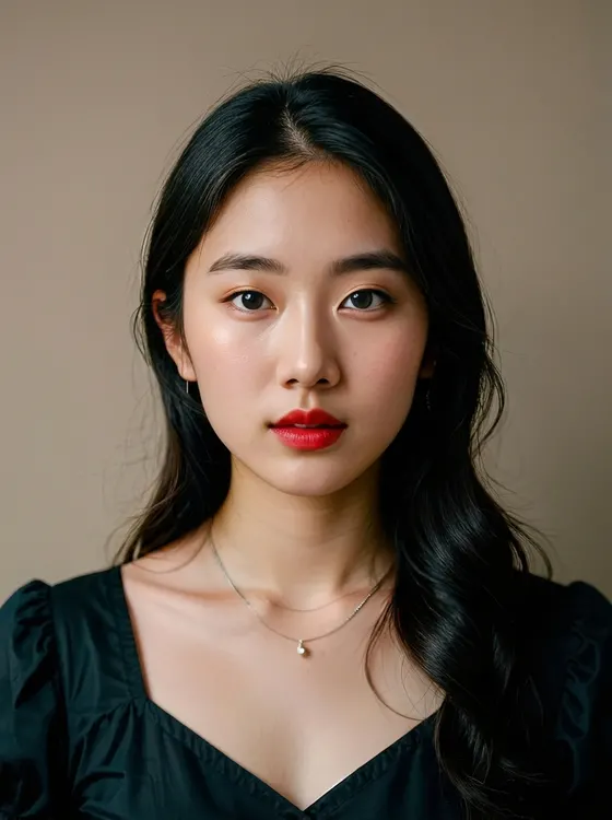 가상모델 #1326 얼굴 원본 9