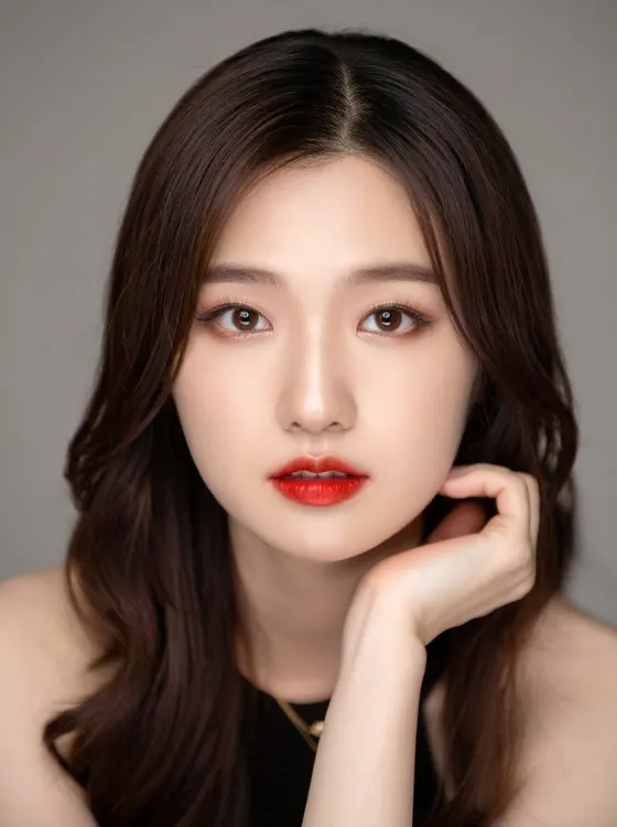 가상모델 #1326 얼굴 원본 23